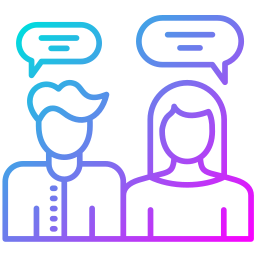 Couple counseling icon