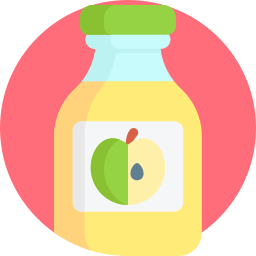 jugo de manzana icono