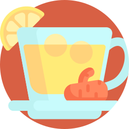 Ginger tea icon