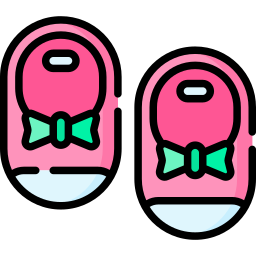 scarpe per neonato icona
