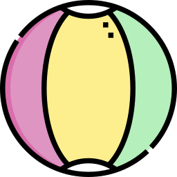 Пляжный мяч иконка