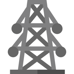 Electric tower icon