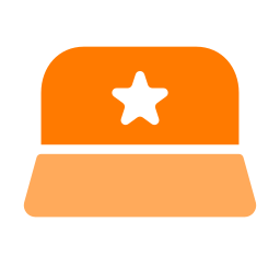 cappello militare icona