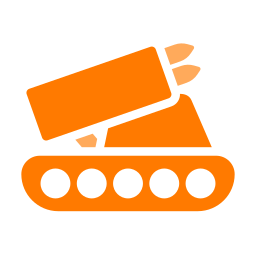 vehículo militar icono
