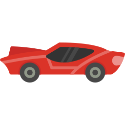 Sports car icon