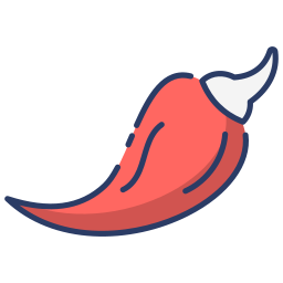Hot pepper icon
