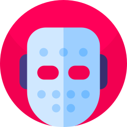 Face shield icon