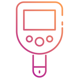 Glucose meter icon