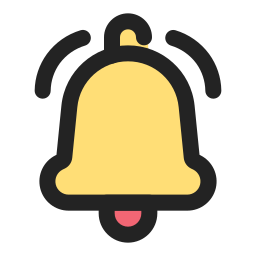 campana de notificación icono