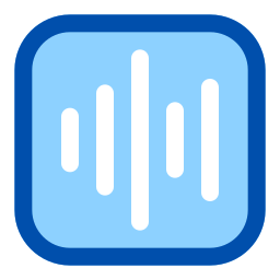 Audio waves icon