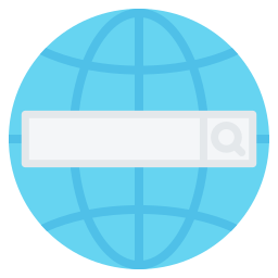 Web search engine icon