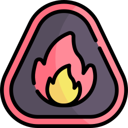 inflamable icono