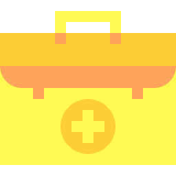 Medical kit icon