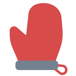 Kitchen glove icon