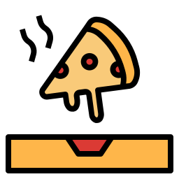 pizza ikona