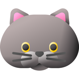 British shorthair cat icon