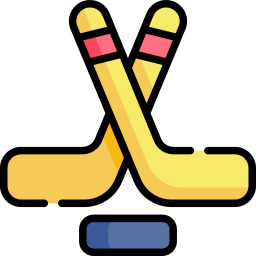 hockey sobre hielo icono