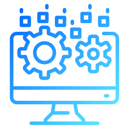 traitement de l'information Icône