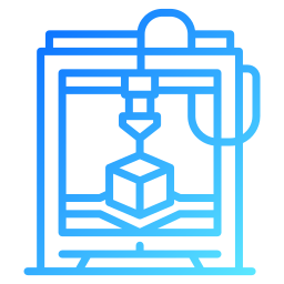 stampante 3d icona