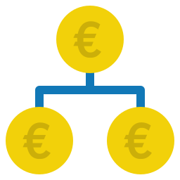 Money flow icon