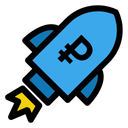 Rocket launch icon