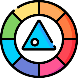 Colors wheel icon