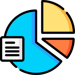 cirkeldiagram icoon