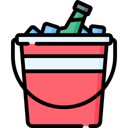 Ice bucket icon