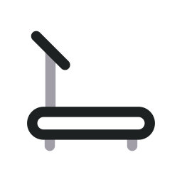 Treadmill machine icon