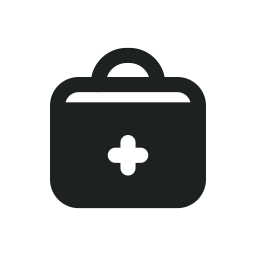 First aid kit icon