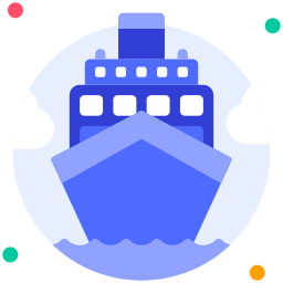 Cruise ship icon