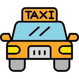 taxi icono