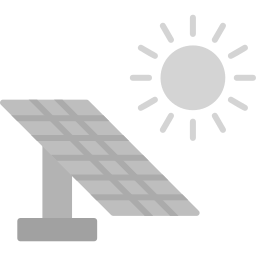 Solar panel icon