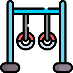 Gymnastic rings icon