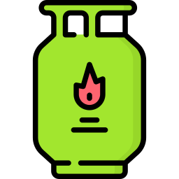 Gas cylinder icon