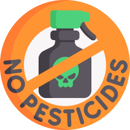 No pesticides icon