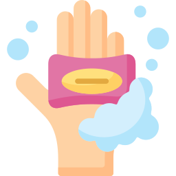 Washing hand icon