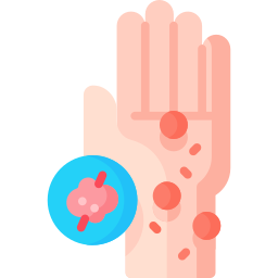 Skin cancer icon