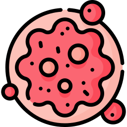 cellula cancerosa icona