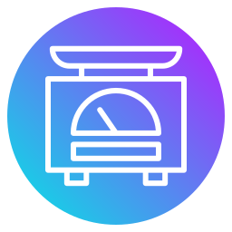 Kitchen scale icon