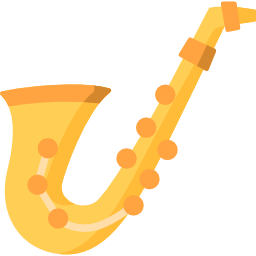 saxofoon icoon