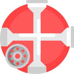 Cross wrench icon