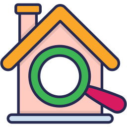 Search house icon