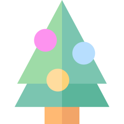 Árbol de navidad icono