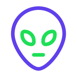 buitenaards wezen icoon
