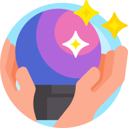 Magic ball icon