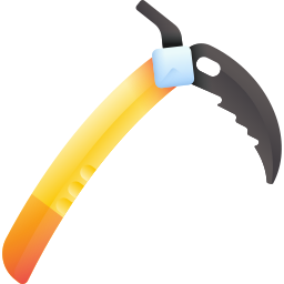 Ice axe icon