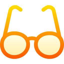 des lunettes Icône