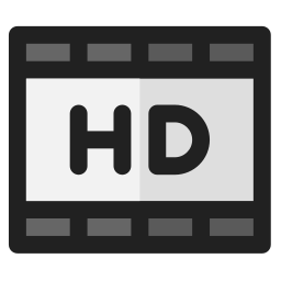 Hd film icon