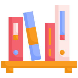 Book shelf icon
